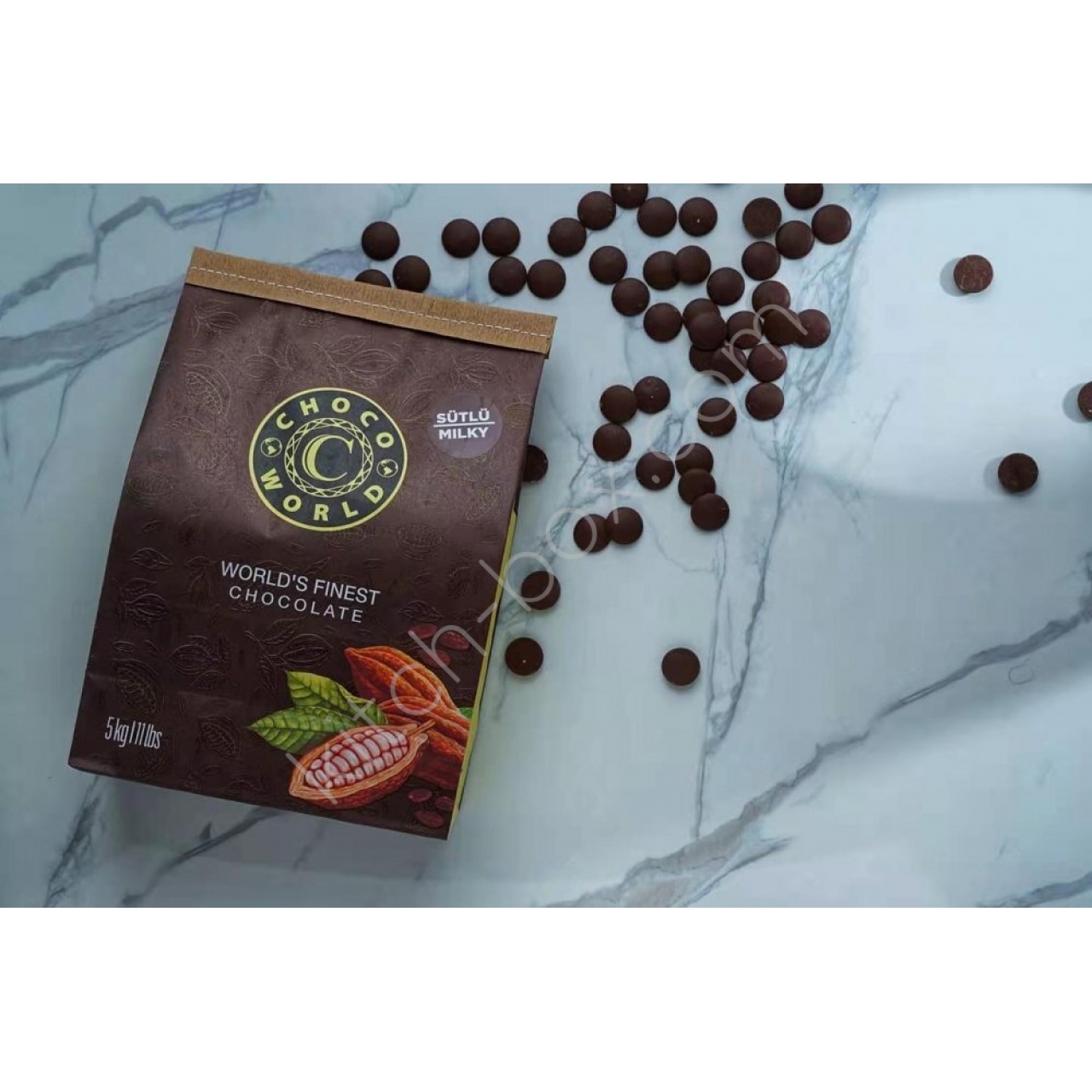 Chocoworld Sütlü Para Kuvertür Çikolata (1kg)