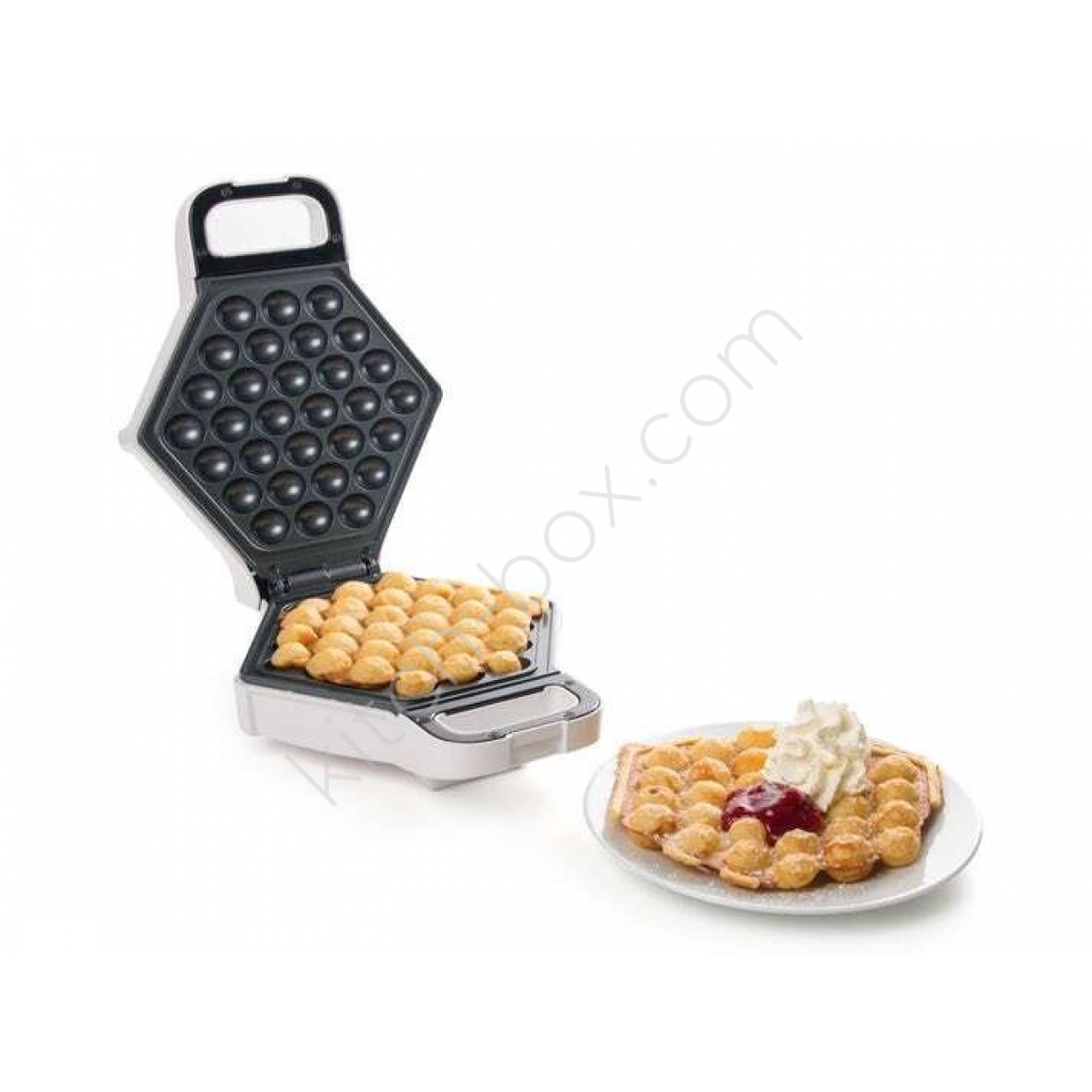 Kitchbox Ev Tipi Bubble Waffle Makinesi