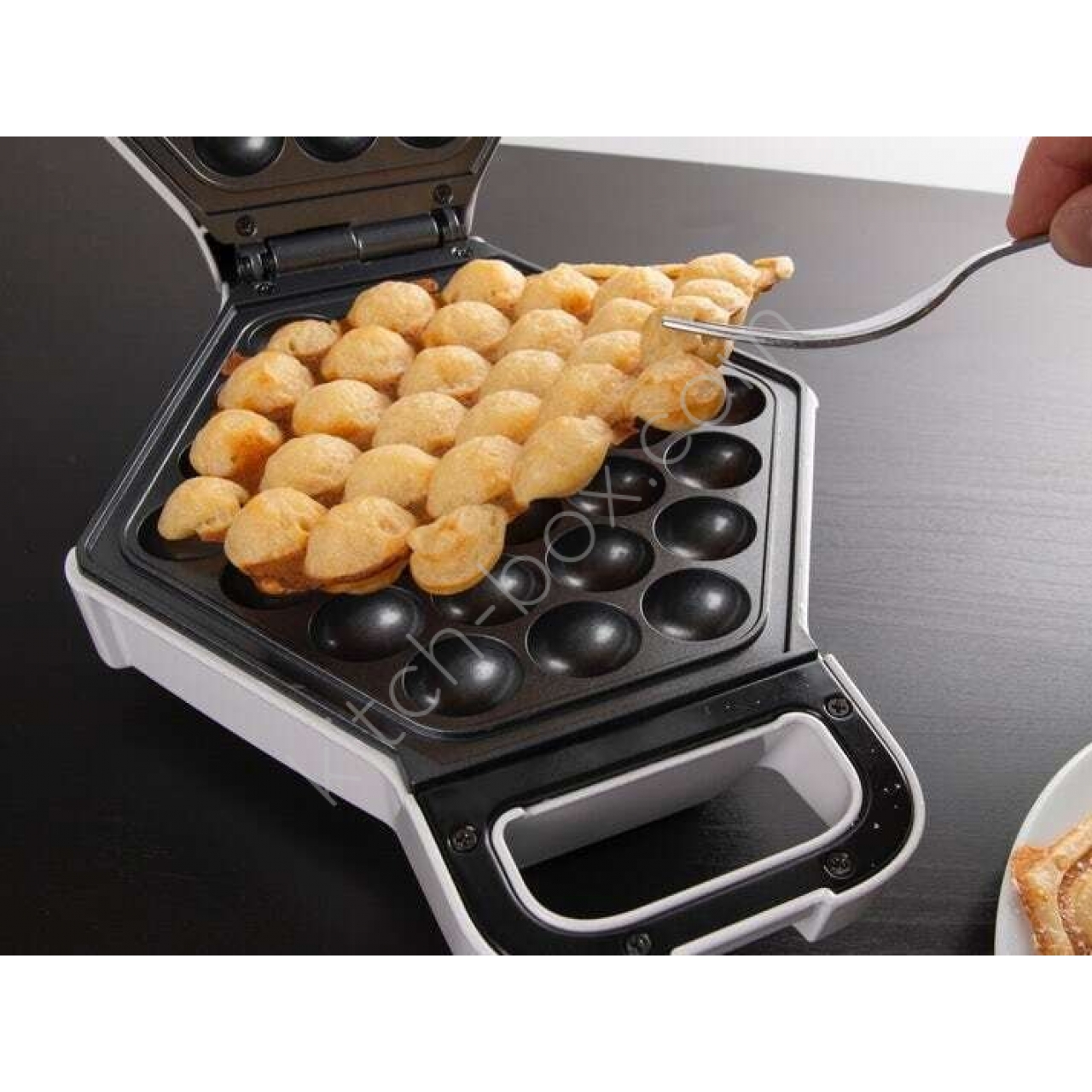 Kitchbox Ev Tipi Bubble Waffle Makinesi