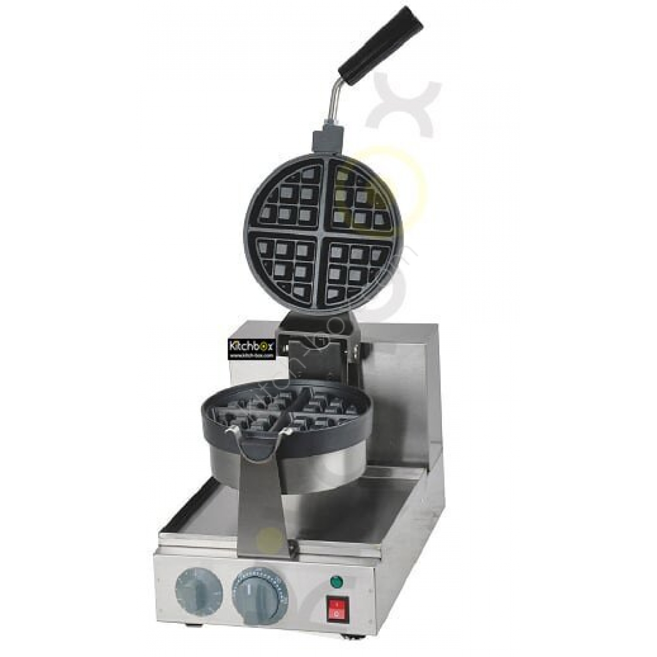 Kitchbox Ticari Endüstriyel Üçgen Belçika Waffle Makinesi