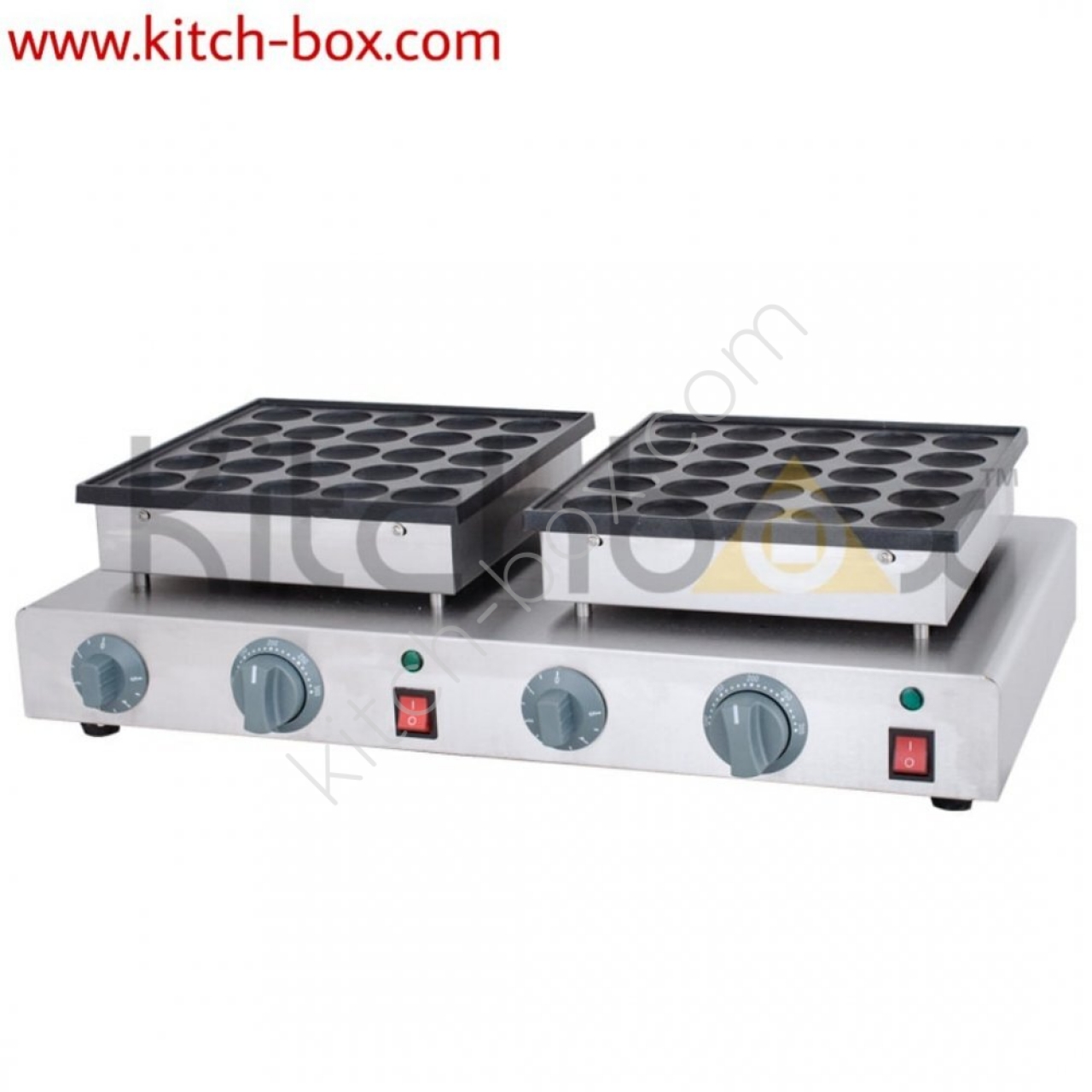 Kitchbox Ticari Endüstriyel Mini Pancake Makinesi (50 Adetli)