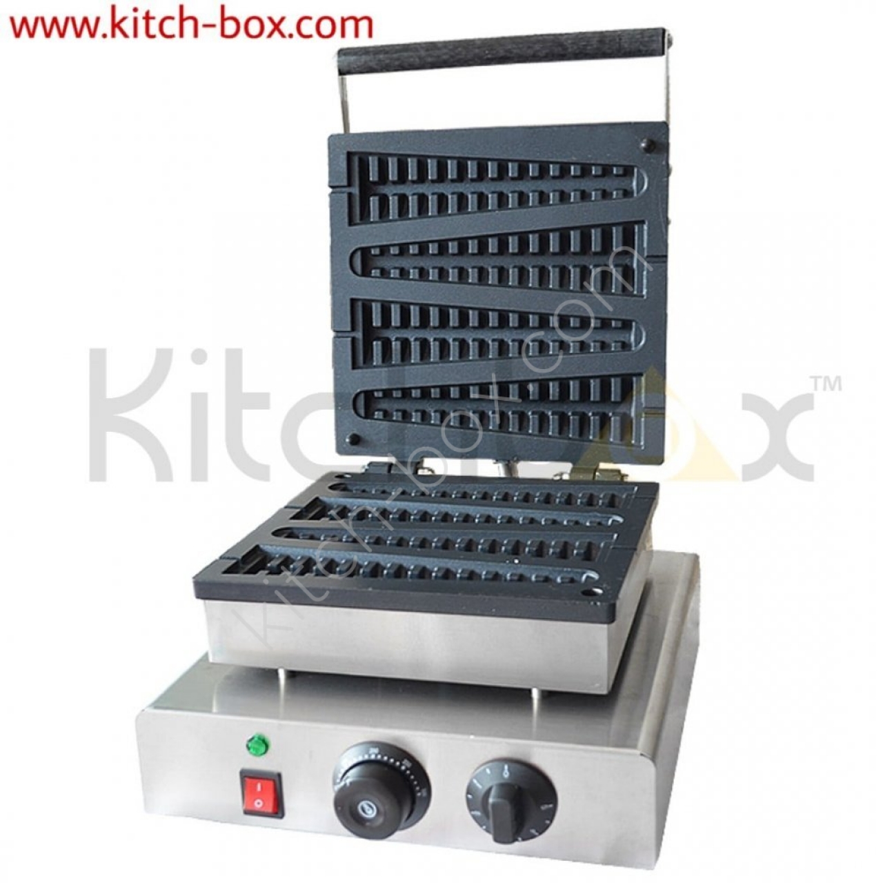 Kitchbox Ticari Endüstriyel Stick Waffle Makinesi