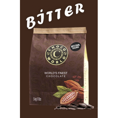 Chocoworld Bitter Para Kuvertür Çikolata (1kg)
